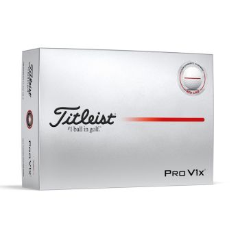 TITLEIST PRO V1X AIM PERF ALIGN RED DOZEN