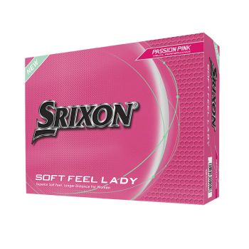 Srixon Soft Feel Lady Pink Dozen Pack