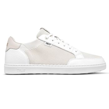 Trie FS-02 Mixed Media Golf Shoes White Truffle