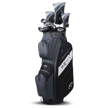 Callaway REVA 8 Piece Cart Bag Complete Set Black