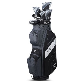 Callaway REVA 11 Piece Cart Bag Complete Set Black