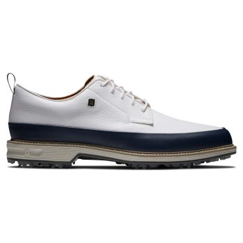 FootJoy Premiere Field LX Golf Shoes White Navy 54395
