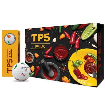 TaylorMade TP5 pix Peppers Limited Edition Dozen Golf Balls