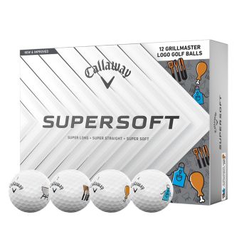 Callaway Limited Edition Supersoft Father's Day Grillmaster Dozen Golf Balls