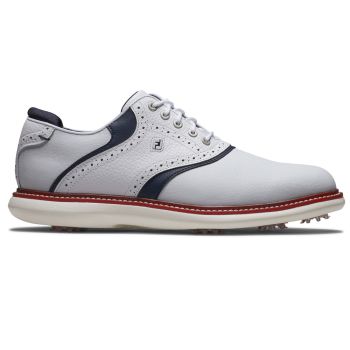 Footjoy Traditions Limited Edition Golf Shoes White Red 57958