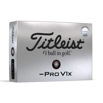 TITLEIST PRO V1X LEFT DASH AIM PERF ALIGN BLUE DOZEN