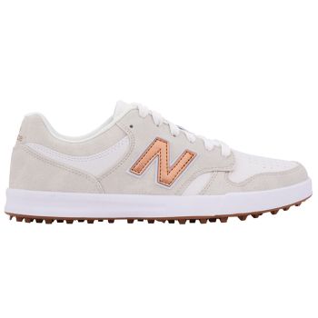 New Balance Ladies 480 SL Golf Shoes White Sand WG480