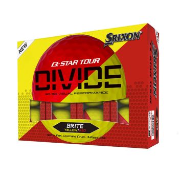 Srixon Q Star Tour Divide Red Yellow Dozen 2024