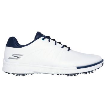 SKECHERS GO GOLF TEMPO WHT/NVY UK10.5(EU45)