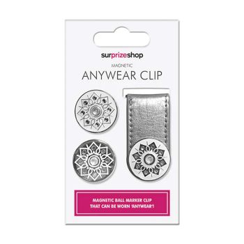 Surprizeshop Anywear Clip Silver
