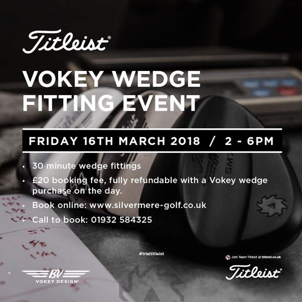 Titleist Vokey Wedge Fitting Event SM7