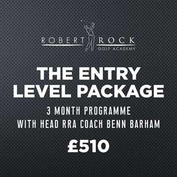 Robert Rock Academy The Entry Level Package (3 Month Programme), Golf Lessons Silvermere Golf Course, Surrey