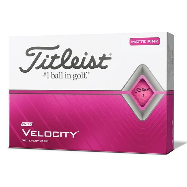 	Titleist Velocity Pink Golf Ball
