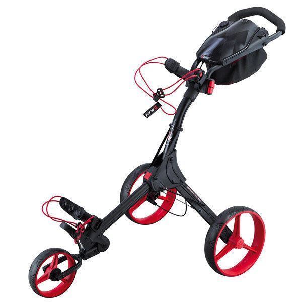 Big Max IQ+ Trolley - Black/Red, golf push trolleys