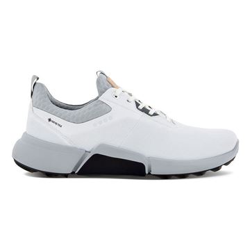 Picture of Ecco Mens M Biom H4 Golf Shoes - 108204 - 57876 - White/Concrete