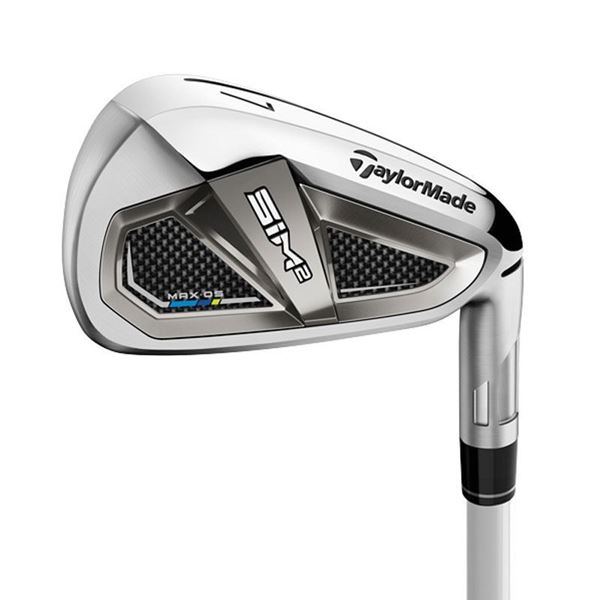 Taylormade Ladies SIM 2 Max OS Graphite, Golf Clubs Irons