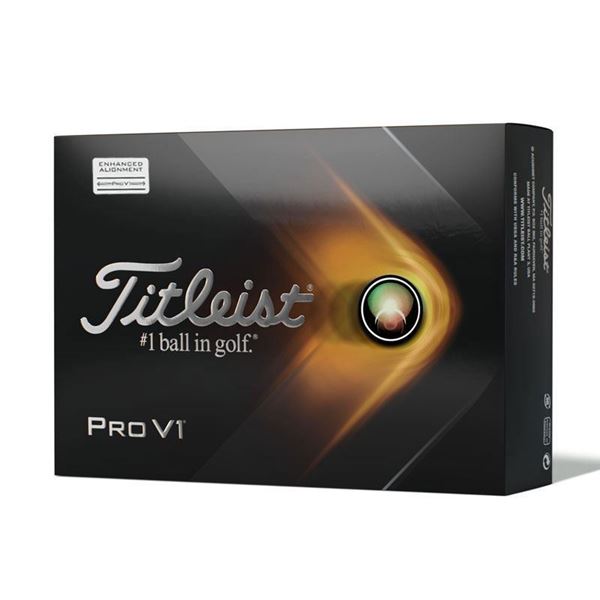 Titleist Pro V1 AIM White Golf Balls 2021, Golf Balls