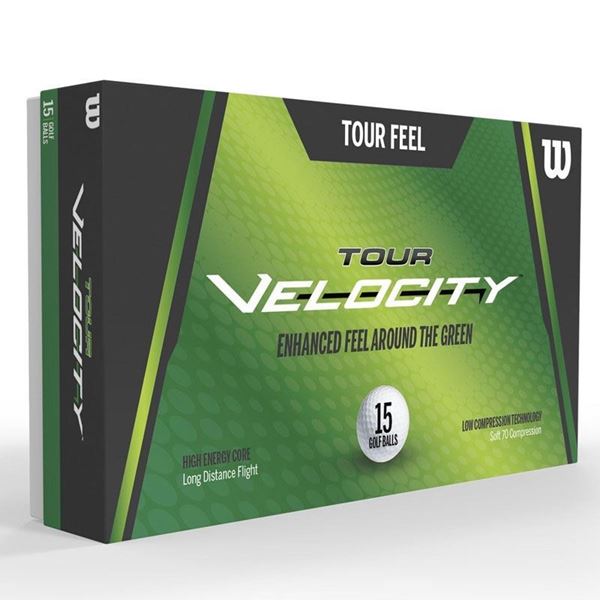 Wilson Tour Velocity Feel 15 Pack Golf Balls