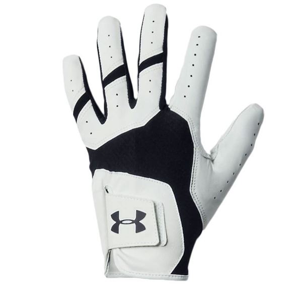 Under Armour ISO-Chill White/Black Glove For the Right Handed Golfer