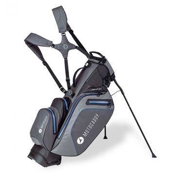 Motocaddy HydroFLEX Stand Bag - Charcoal / Blue, Golf Bags Stand