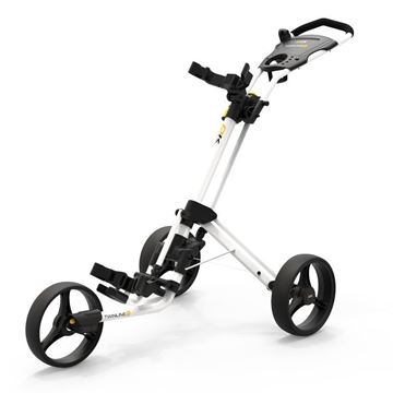 PowaKaddy TwinLine 5 Push Cart Trolley - White, Golf push trolleys