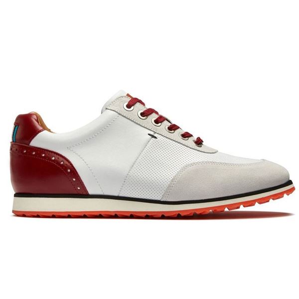 Royal Albatross The Driver Golf Shoes - Red, Golf Shoes Mens