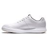 Footjoy Contour Casual Golf Shoes - White 54088, Golf Shoes Mens