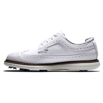 Footjoy Traditions Golf Shoes - White 57910, Golf Shoes Mens