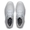 Footjoy Pro SL Carbon Golf Shoes - White 53079, Golf Shoes Mens