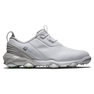 Footjoy Tour Alpha Golf Shoes - White/Gray 55505, Golf Shoes Mens