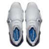 Footjoy Tour Alpha Double BOA Golf Shoes - White/Navy 55508
