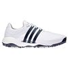 adidas TOUR360 INFINITY Golf Shoes - White/Navy/Silver GV7247, Golf Shoes Mens