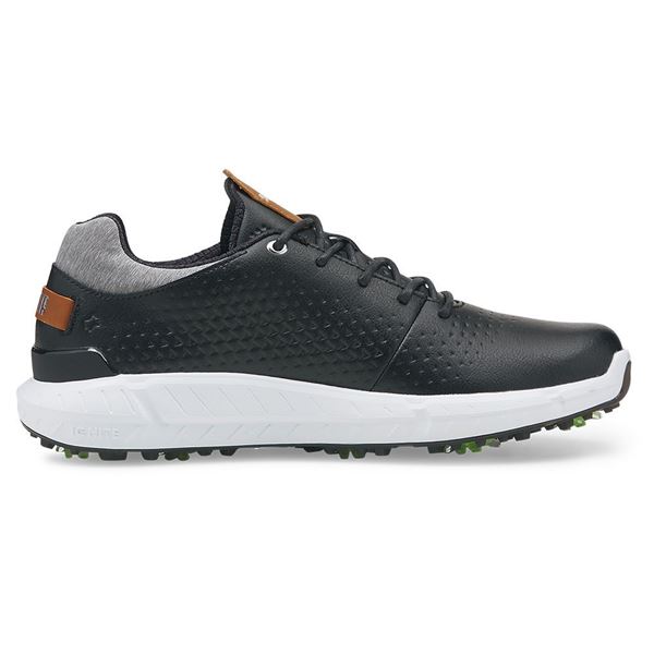 Puma IGN Articulate Leather Golf Shoes - Black 376155 02, Golf Shoes Mens