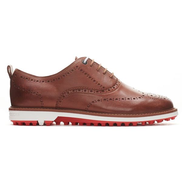 Duca Churchhill Golf Shoes - Cognac, Golf Shoe ladies