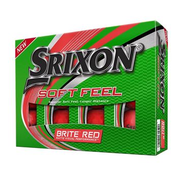 Srixon Soft Brite Red Golf Balls