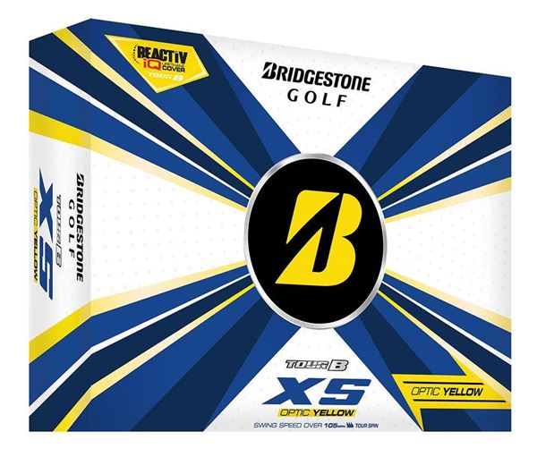 Bridgestone Tour B XS Yellow 2022 Golf Balls