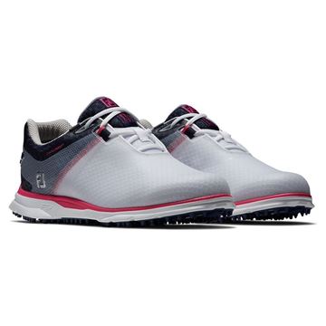 Footjoy Ladies Pro SL Sports Golf Shoes White Navy 98147