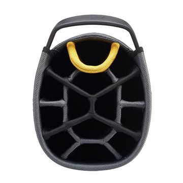 PowaKaddy Dri Tech Cart Bag - Gun Metal/Yellow