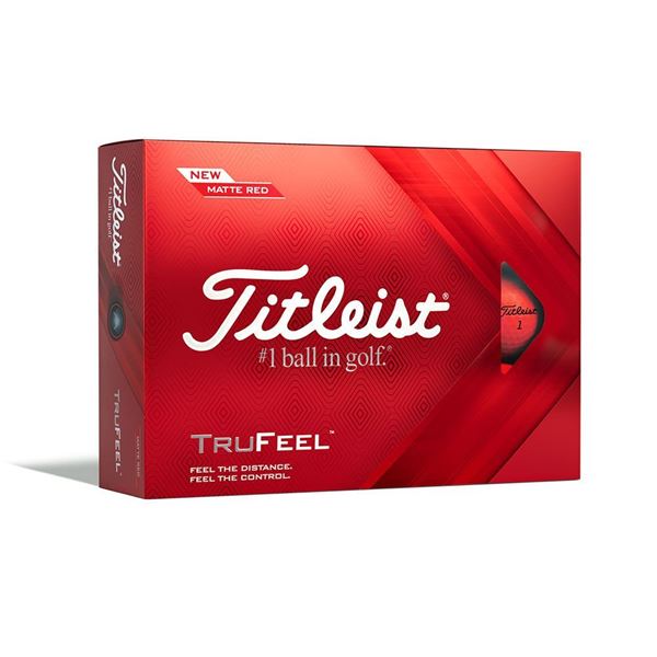 Titleist TruFeel Red Golf Balls 2022