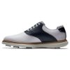 Footjoy Traditions Golf Shoes White Navy 57899 