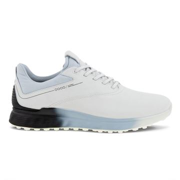 Ecco Golf Shoes S-Three White Black Air 102944 60613