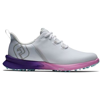 Footjoy Ladies Fuel Sport Golf Shoes White Purple 90547