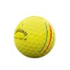 Callaway ERC Soft 23 Yellow Triple Track Dozen Golf Balls