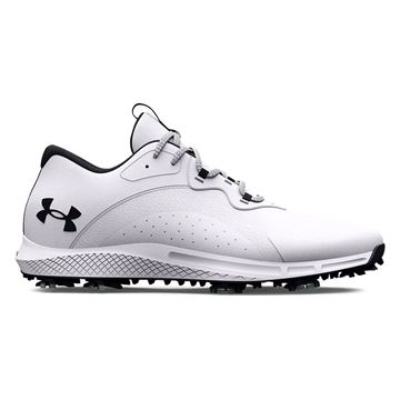 Under Armour Charged Draw 2 Wide Golf Shoes White 3026401