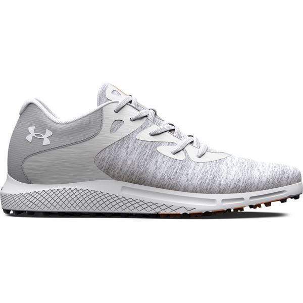 Under Armour Ladies Charged Breathe 2 Knit Spikeless Golf Shoes Halo Grey