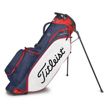 Titleist Players 4 StaDry 2023 Stand Bag Navy White Red
