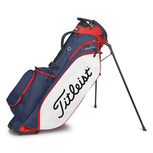 Titleist Players 4 StaDry 2023 Stand Bag Navy White Red