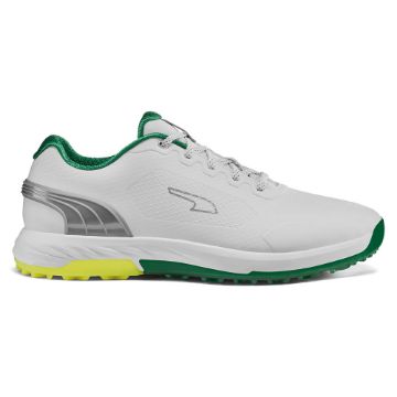 Puma ALPHACAT Nitro Golf Shoes White/Green 378692 01