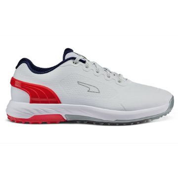 Puma ALPHACAT Nitro Golf Shoes White/Red 378692 02
