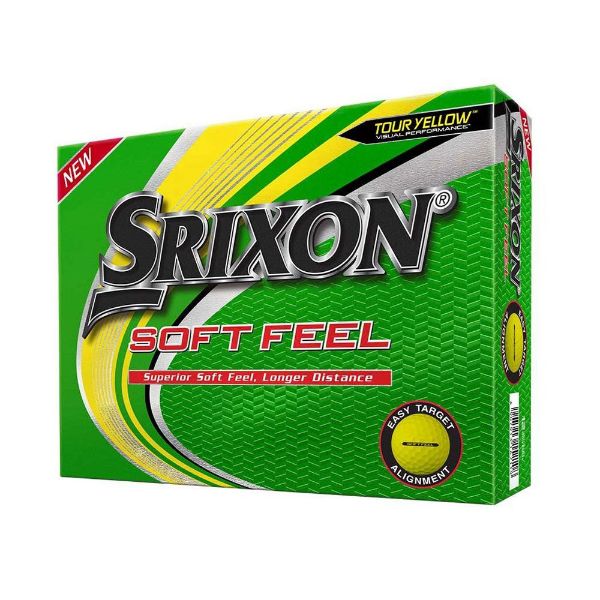 	Srixon Soft Feel Yellow Golf Balls